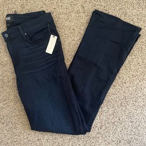 PAIGE Manhattan Mid Rise Slim Boot Jean